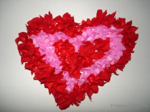 Валентинка - сердце из бумаги