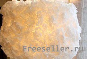 Абажур из формочек для кекса своими руками