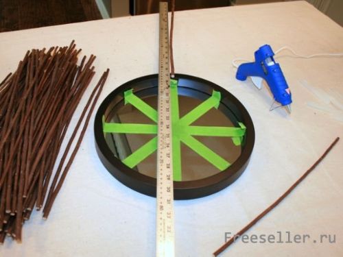 Как самому украсить зеркало