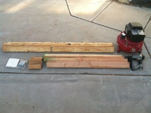 Каркас парника из поддона и ПВХ труб своими руками