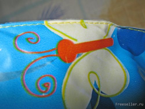 Делаем самодельную пляжную сумку из мяча