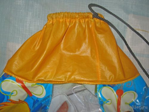 Делаем самодельную пляжную сумку из мяча