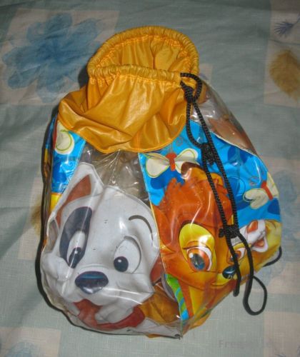 Пляжная сумка из надувного мяча своими руками.