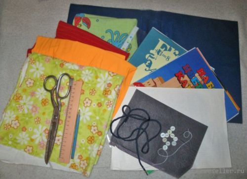 Материалы для изготовления книжки считалки для малышей