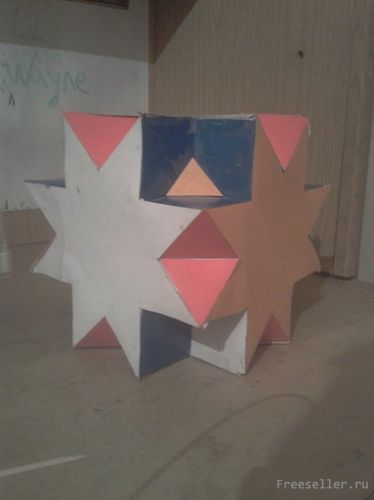 Многогранник из картона из картона своими руками