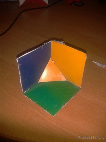 Делаем многогранник из картона