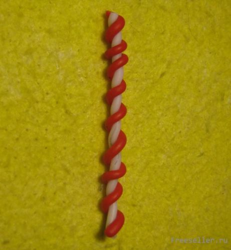 Делаем сувенир леденцы из полимерной глины