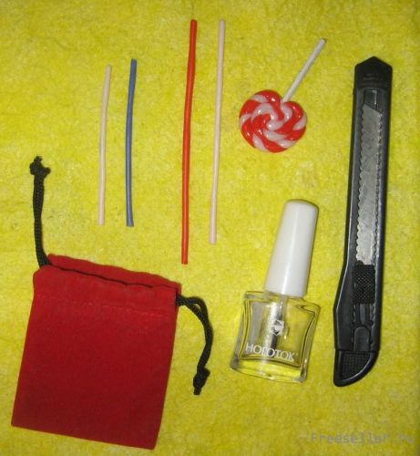 Материалы для изготовления сувенира Леденцы из полимерной глины