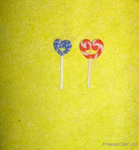 Делаем сувенир леденцы из полимерной глины