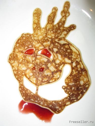 Приготовление блинной сказки на Маслденицу