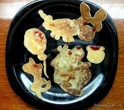 Приготовление блинной сказки на Маслденицу