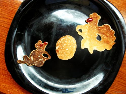 Приготовление блинной сказки на Маслденицу