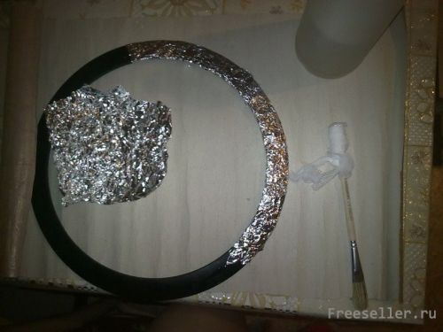 Декориривание часов зернами кофе своими руками