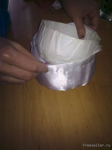 Делаем корзинку из лепестков роз в технике Папье маше