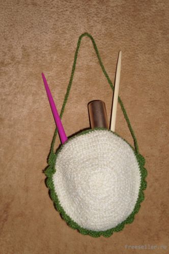 Вязание кармана для расчесок своими руками