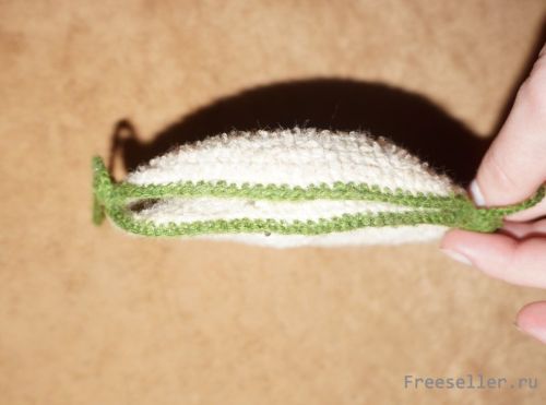 Вязание кармана для расчесок своими руками