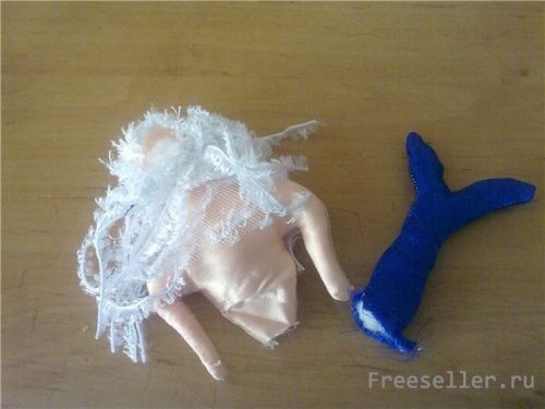 Делаем магнит на холодильник Русалка и Нептун