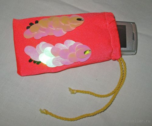 Самодельный чехол для телефона ко дню Святого Валентина своими руками