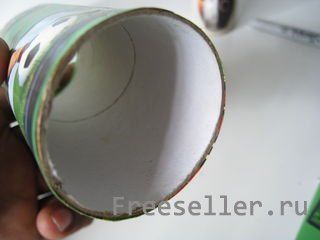 Делаем самодельную карандашницу из рулончиков туалетной бумаги