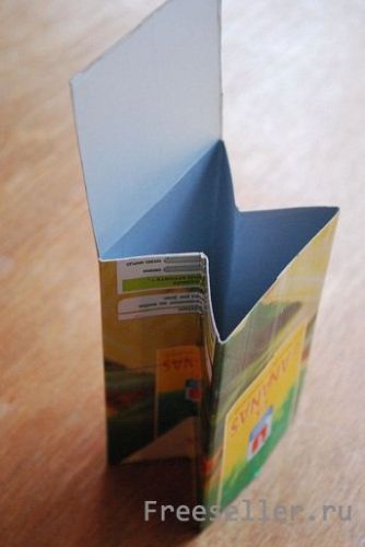 Делаем самодельный кошелек из пакета от сока