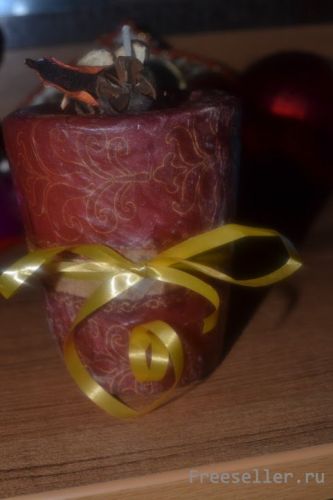 Делаем этносвечку своими руками