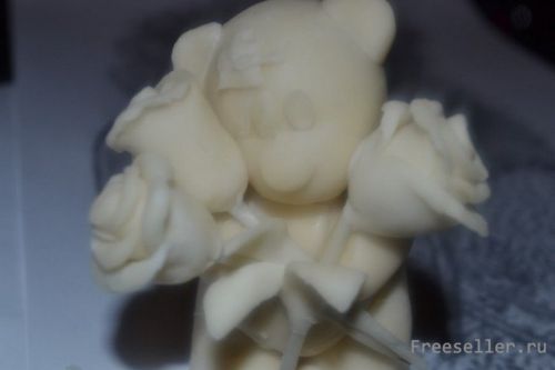 Делаем медвежонка Тедди из холодного фарфора