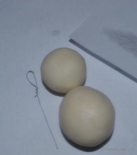 Делаем медвежонка Тедди из холодного фарфора