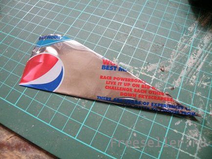 Делаем самолетик из алюминиевой банки