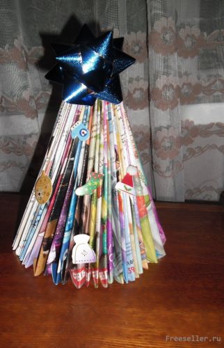 Ёлка из журнала своими руками.