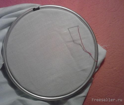 Косметичка вышитая крючком своими руками.