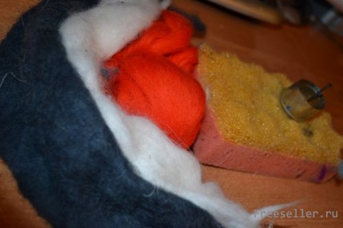 Материалы для изготовления сережек из шерсти