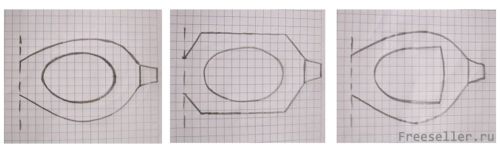 Заготовки для изготовления очков для вечеринки своими руками