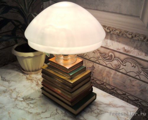 Светильник ночник из книг своими руками