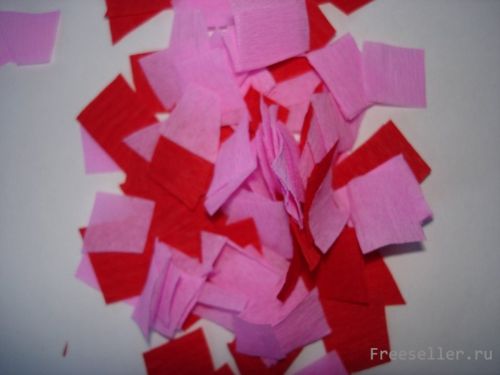 Делаем Сердце из гофрированной бумаги