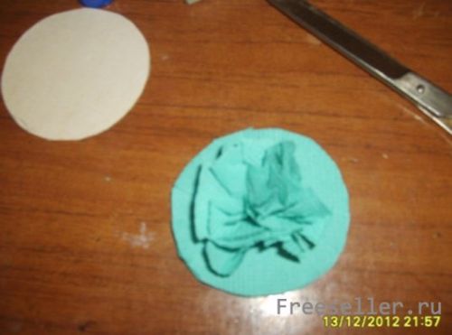 Делаем поделку Зимняя сказка