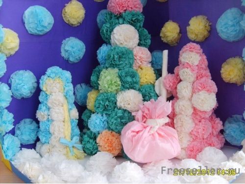 Мастер - класс по изготовлению своими руками поделки Зимняя Сказка