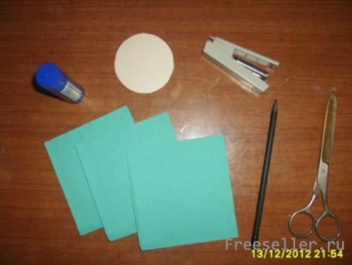 Делаем поделку Зимняя сказка