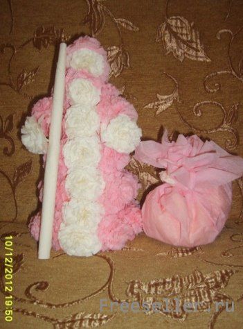 Делаем поделку Зимняя сказка