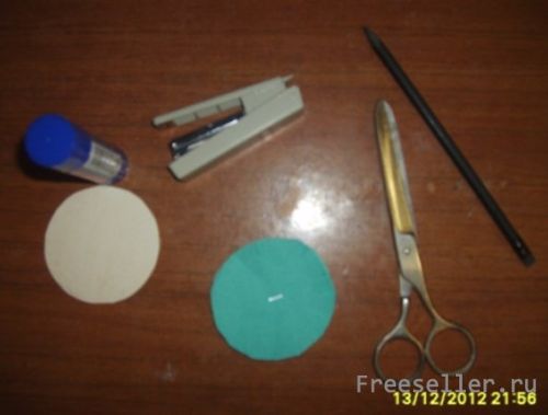 Делаем поделку Зимняя сказка