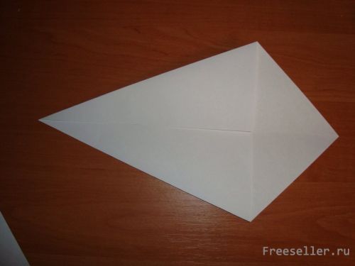 Делаем журавлика в технике Оригами