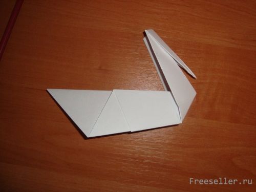 Делаем журавлика в технике Оригами