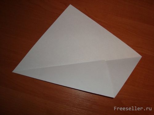 Делаем журавлика в технике Оригами