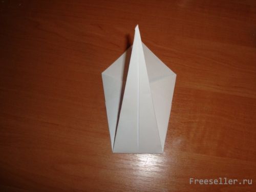 Делаем журавлика в технике Оригами