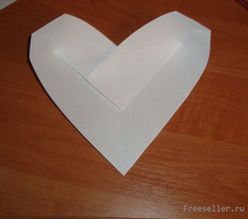 Как сделать сердце из бумаги