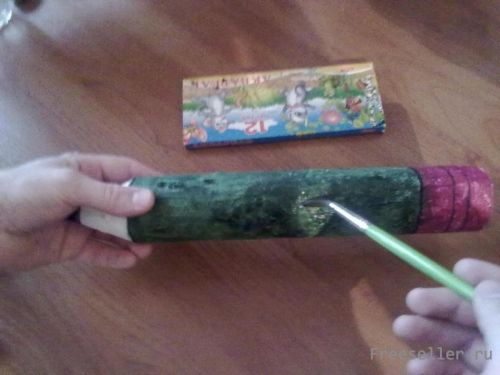 Делаем Пенал карандаш своими руками