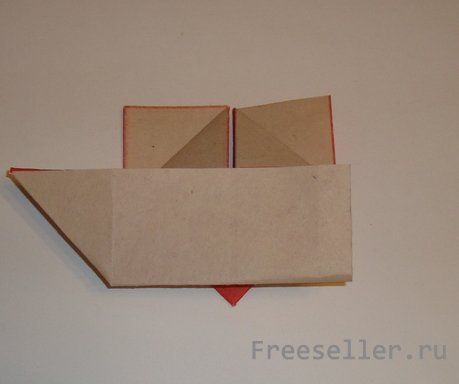 Делаем сердце с крыльями в технике Оригами