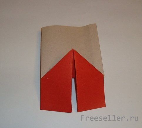 Делаем сердце с крыльями в технике Оригами