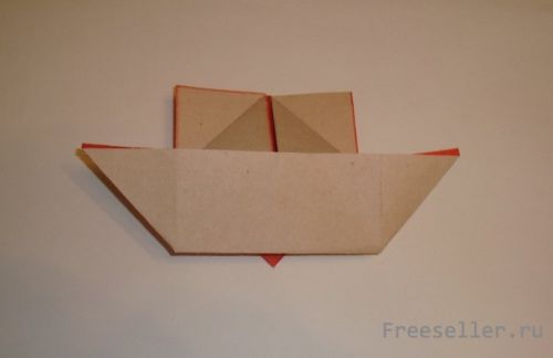 Делаем сердце с крыльями в технике Оригами