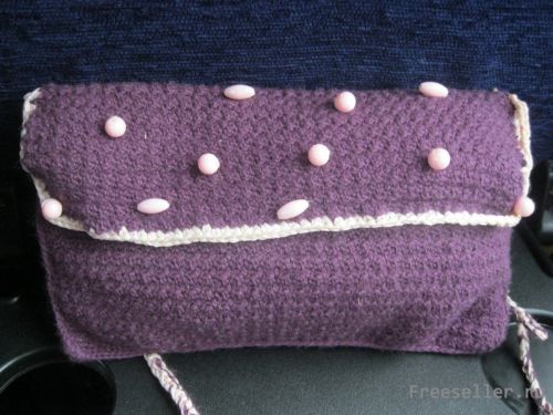 Вязанная сумочка для девочки