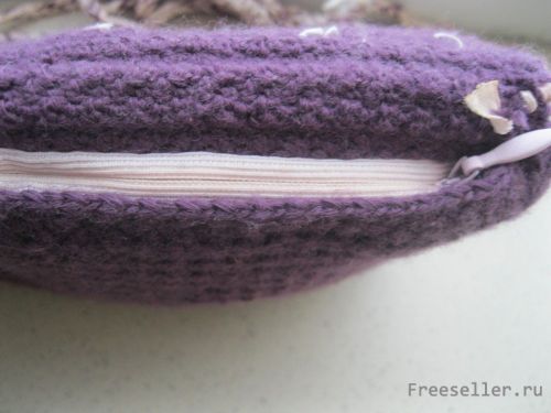 Вязанная сумочка для девочки